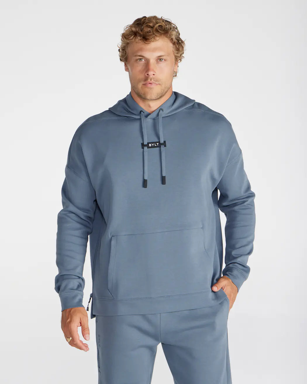 Roamknit Adapt Hoodie - Dusty Blue