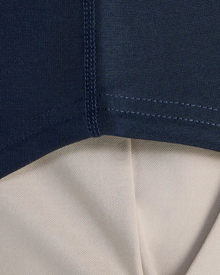 Everyday Short Sleeve Drop-Cut - Navy