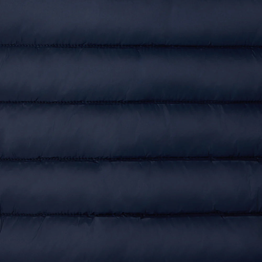 Men's animal free Puffer Jacket mod. Alexander - Navy Blue