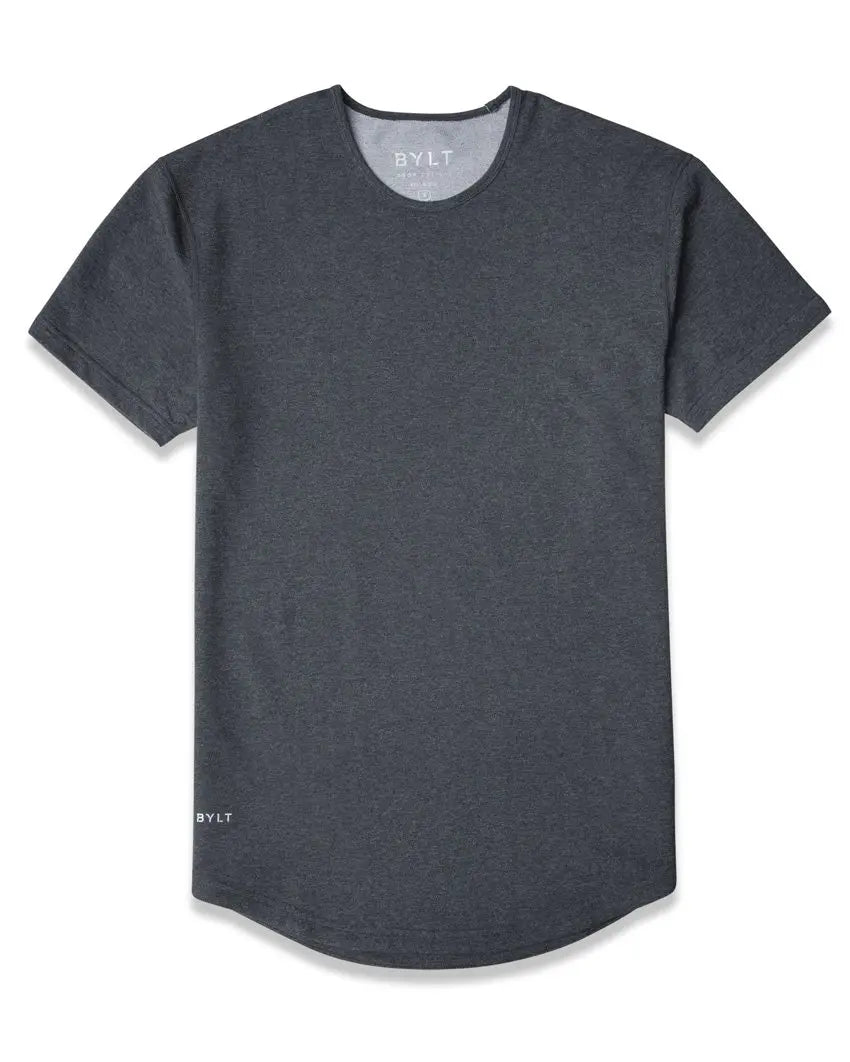 Drop-Cut: LUX - Dark Heather Grey