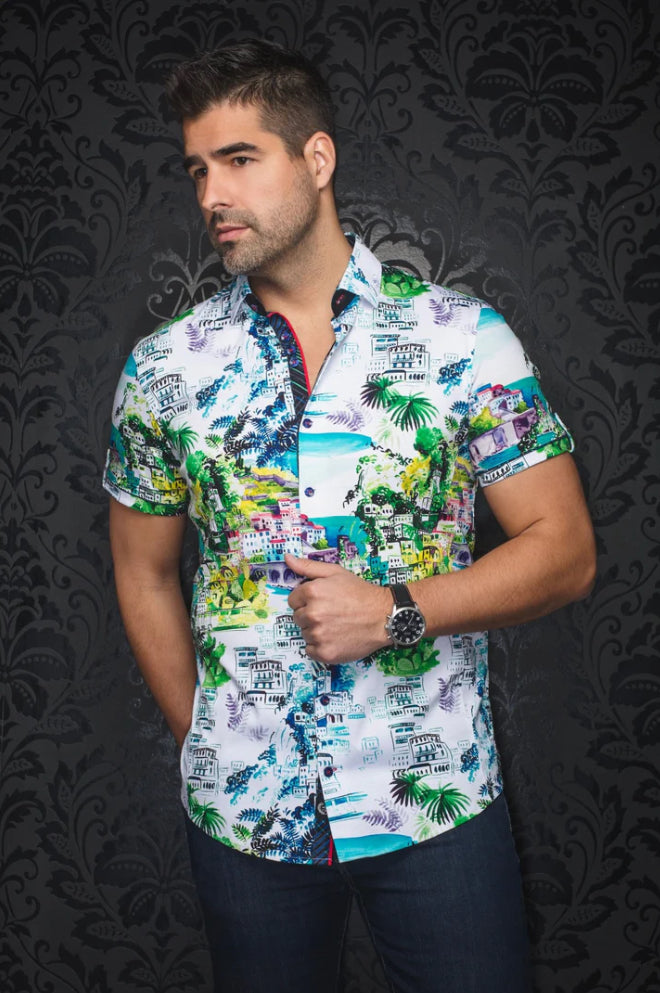 STRETCH SHORT SLEEVES | ELSTER, WHITE