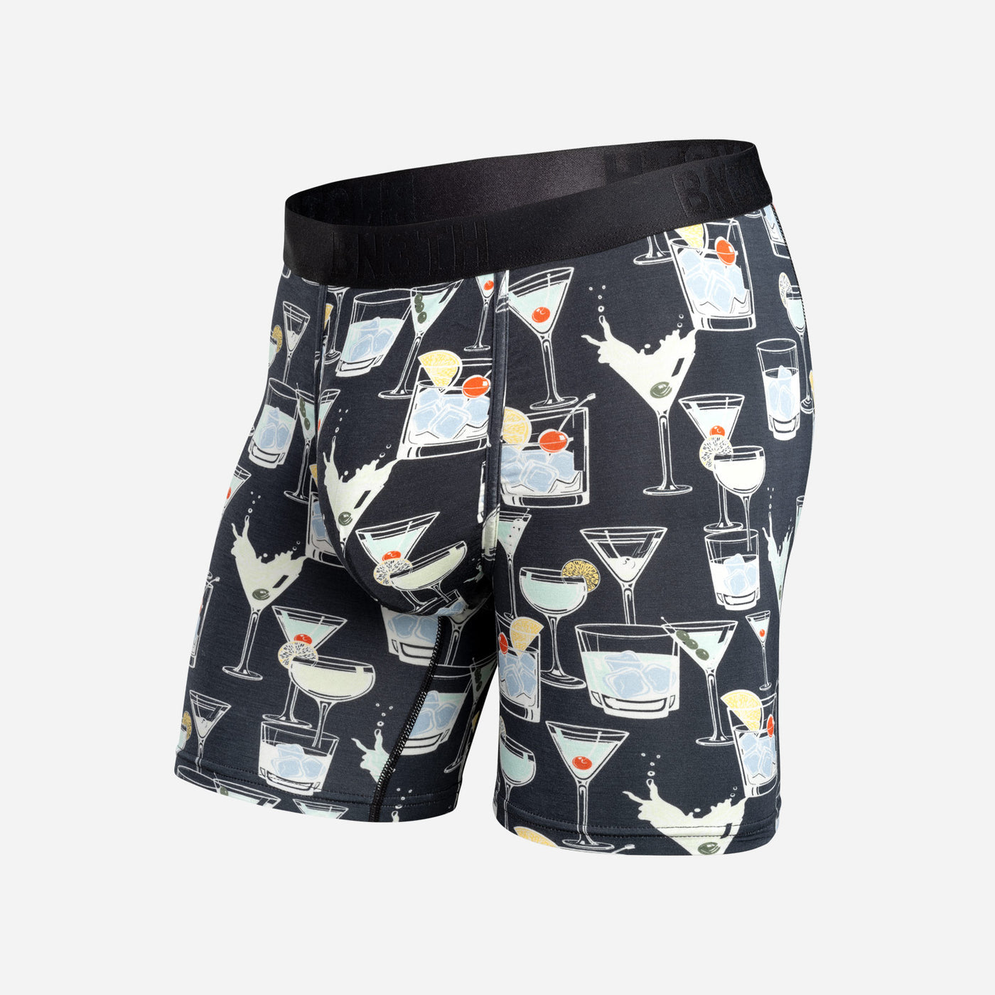 Classic Icon Boxer Brief Cocktails Black