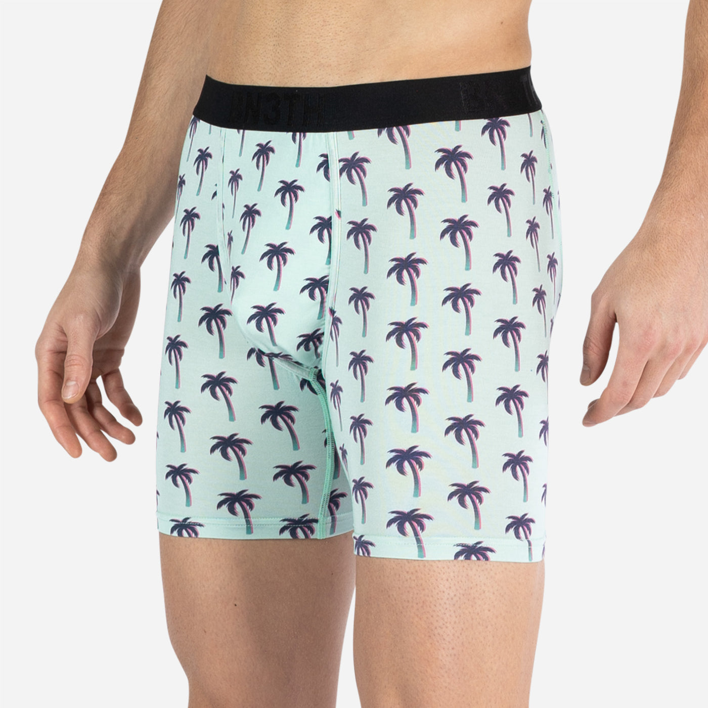 Classic Icon Boxer Brief Palm Glow Seaglass