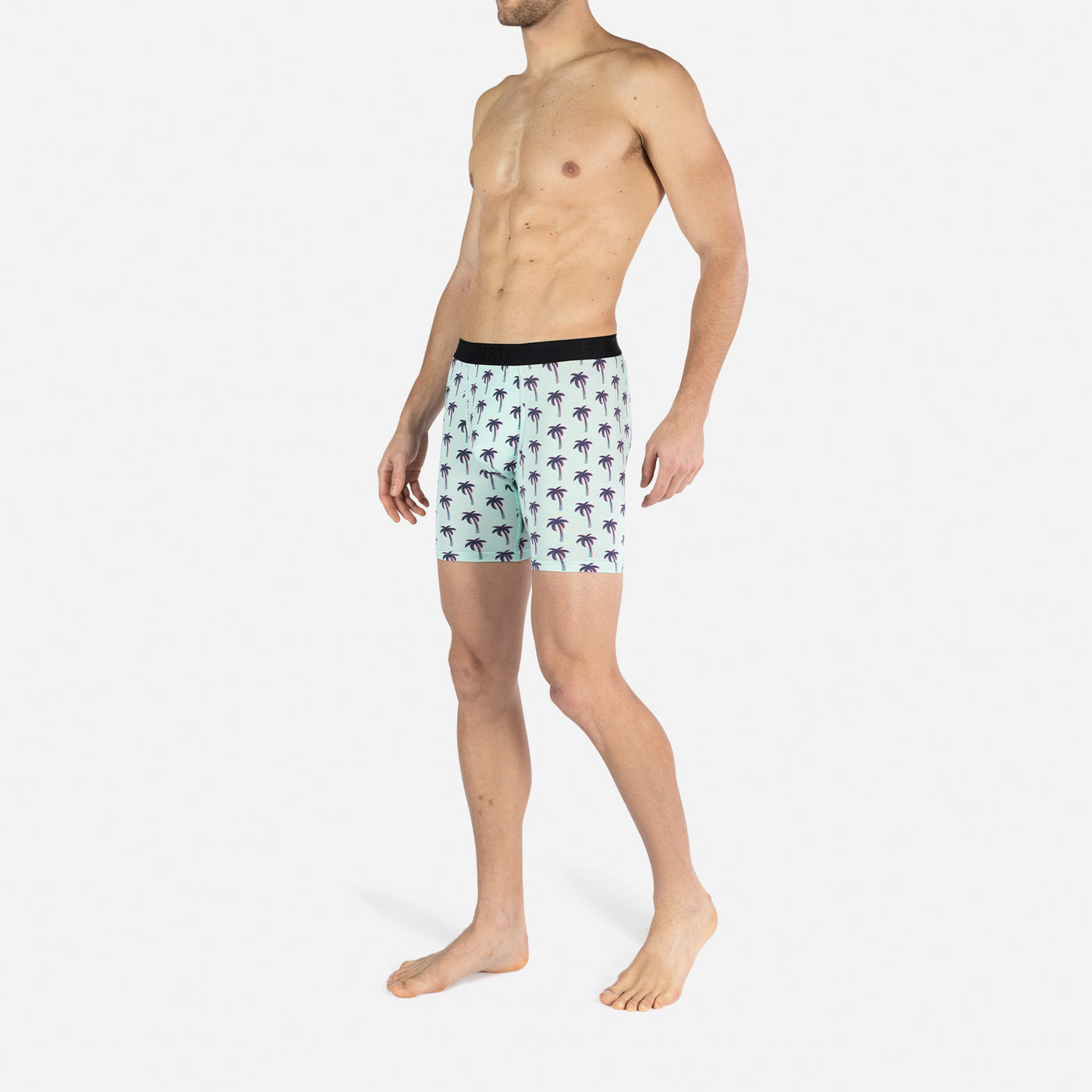 Classic Icon Boxer Brief Palm Glow Seaglass