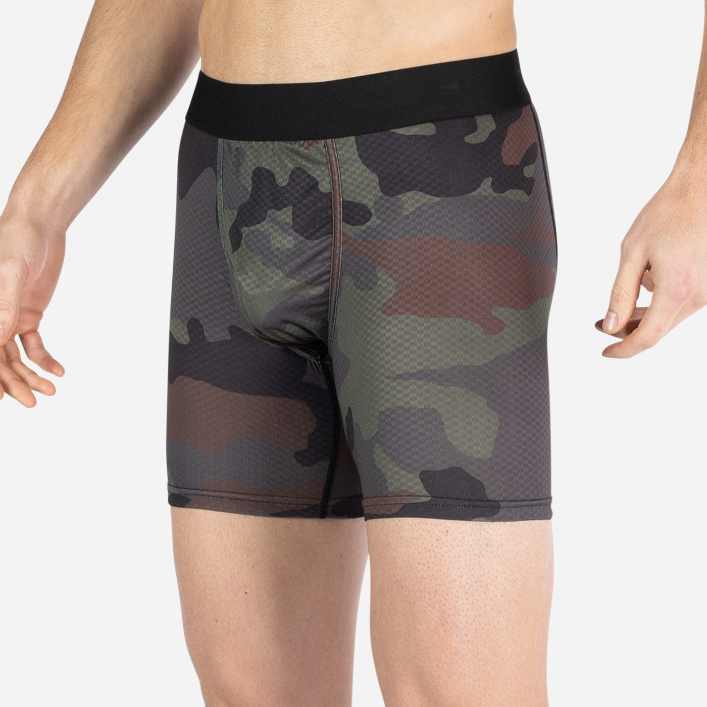Pro Agua X Boxer Brief Basecamp Camo Woodland