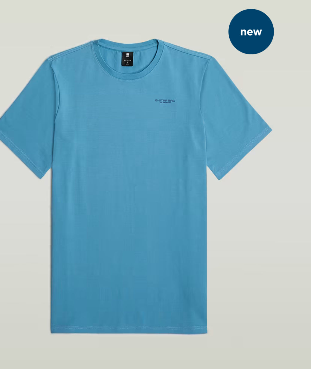 Slim Base T-Shirt - Niagara Blue