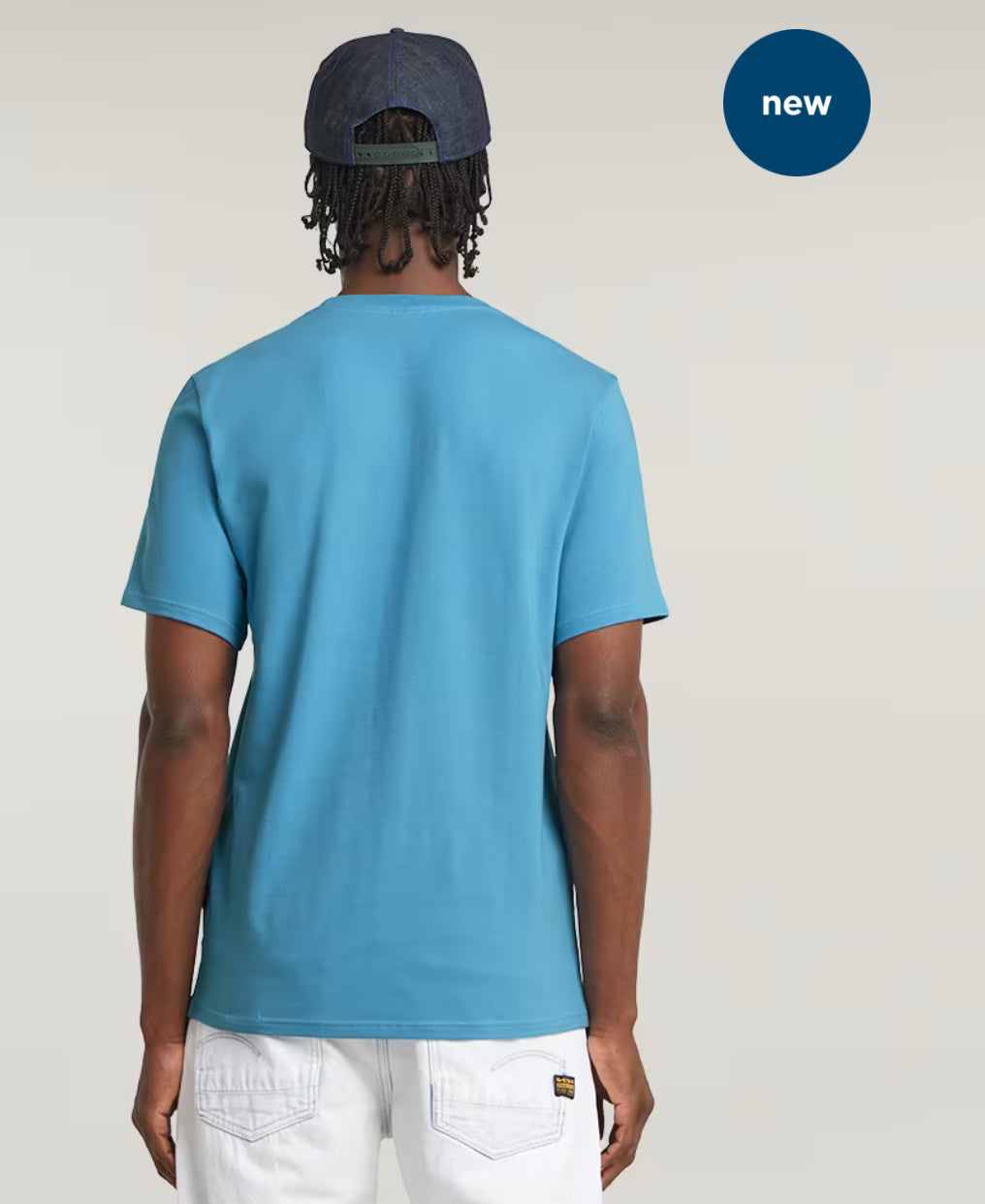 Slim Base T-Shirt - Niagara Blue