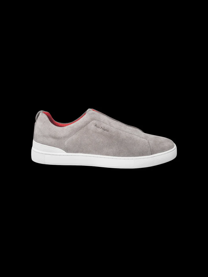 SHOES SUEDE SLIP-ON | CLIFT, GREY