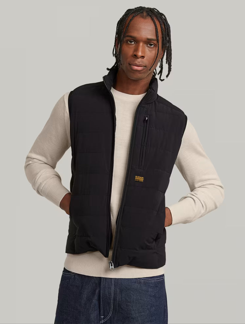 Foundation Liner Vest - Dark Black