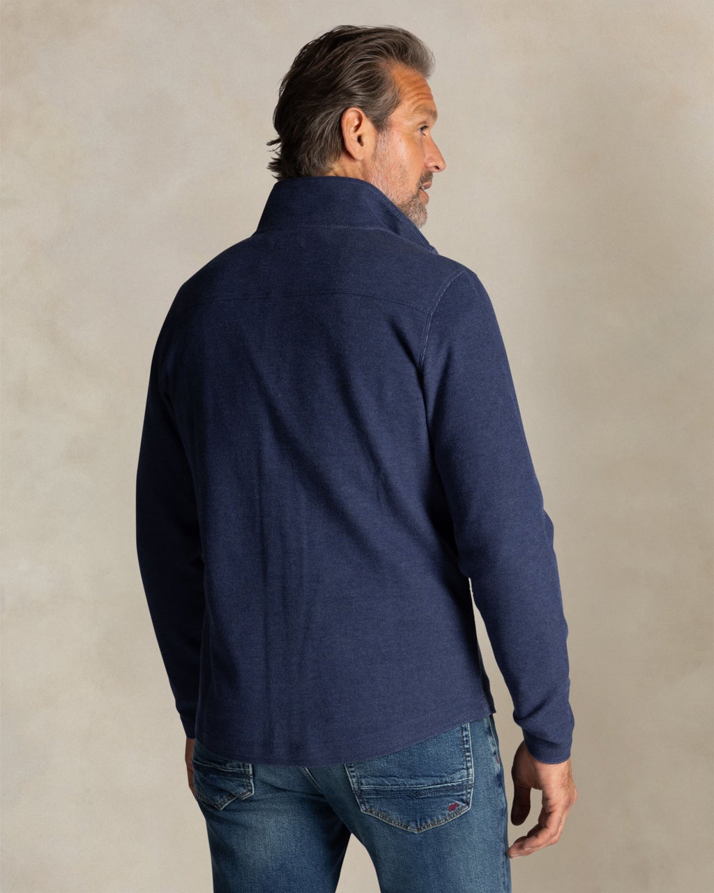BLUE COTTON OVERSHIRT