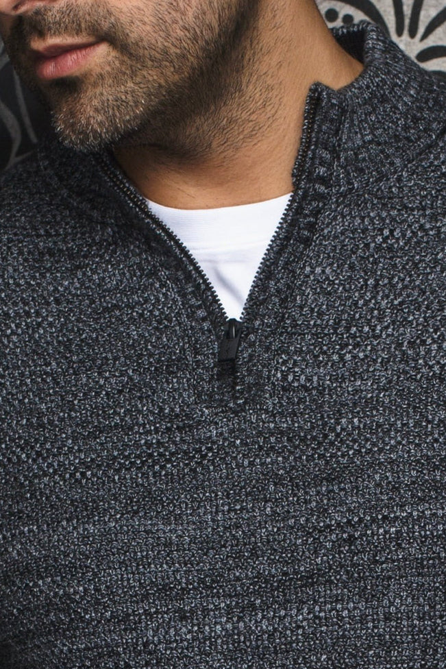 SWEATER IN MERINO WOOL | VOGAR, GREY