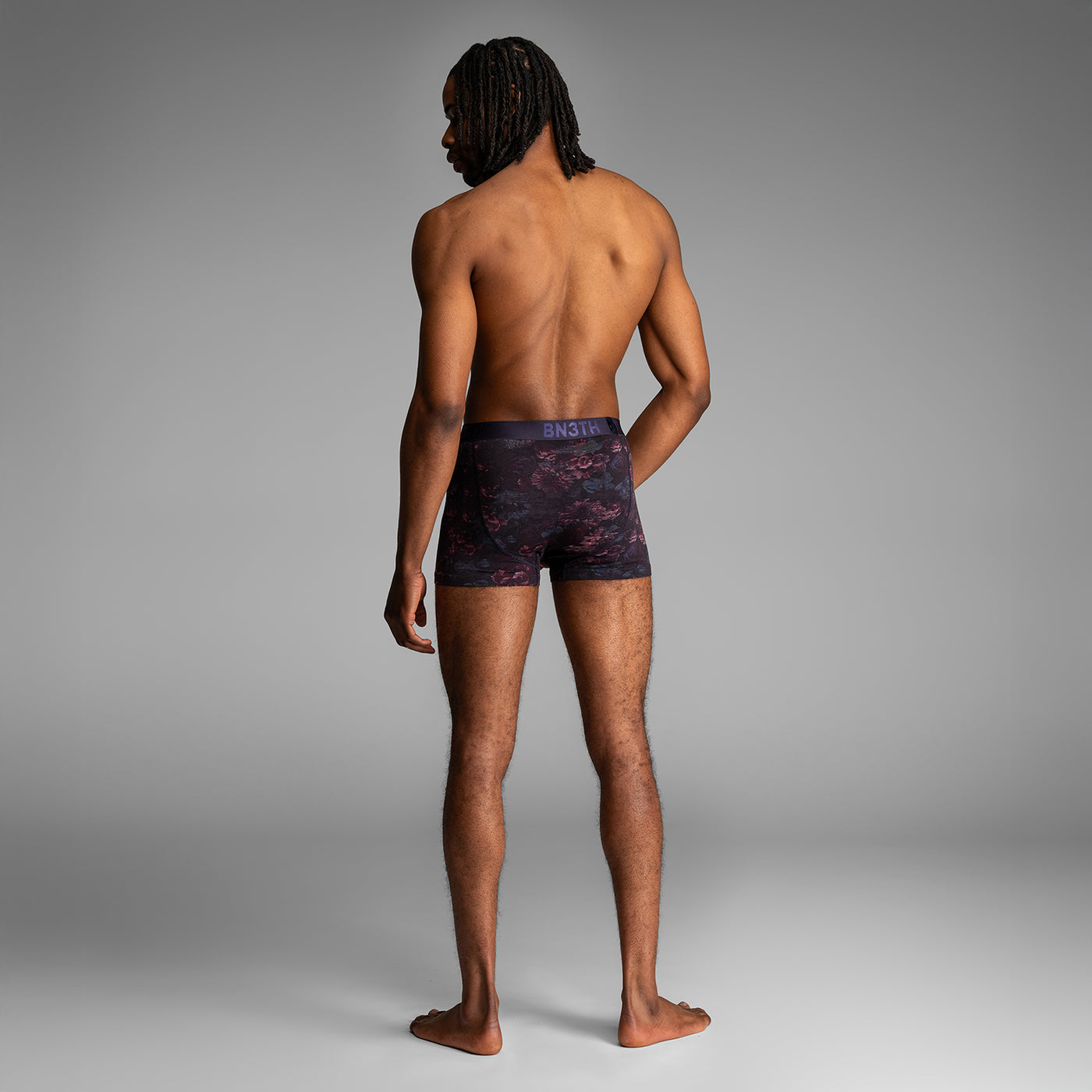 Classic Icon Trunk Dark Floral - Dark Navy