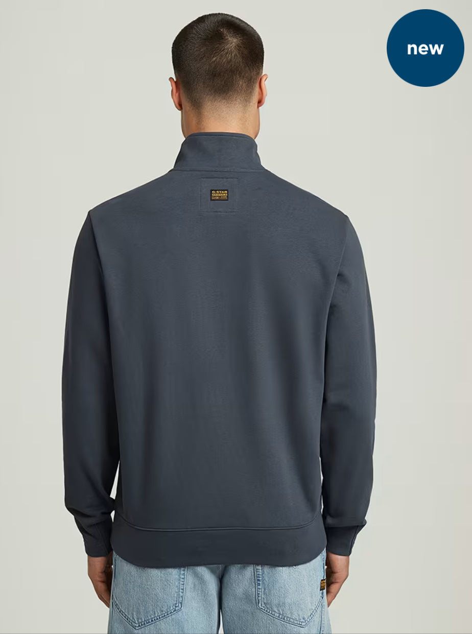 Nifous Half Zip Sweater - INDIA INK BLUE