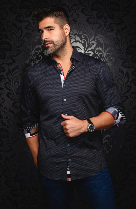 SHIRT | HOUND, BLACK OLIVE