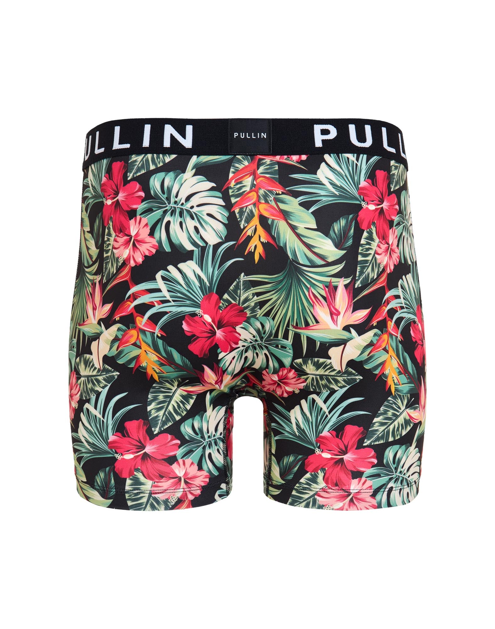 Fashion 2 Long Cut Dark Hawaii Print Underwear