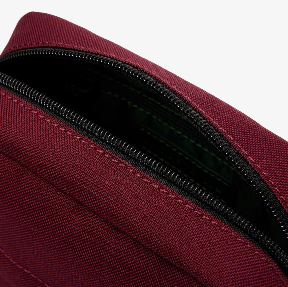 Zip Crossbody Bag Burgundy