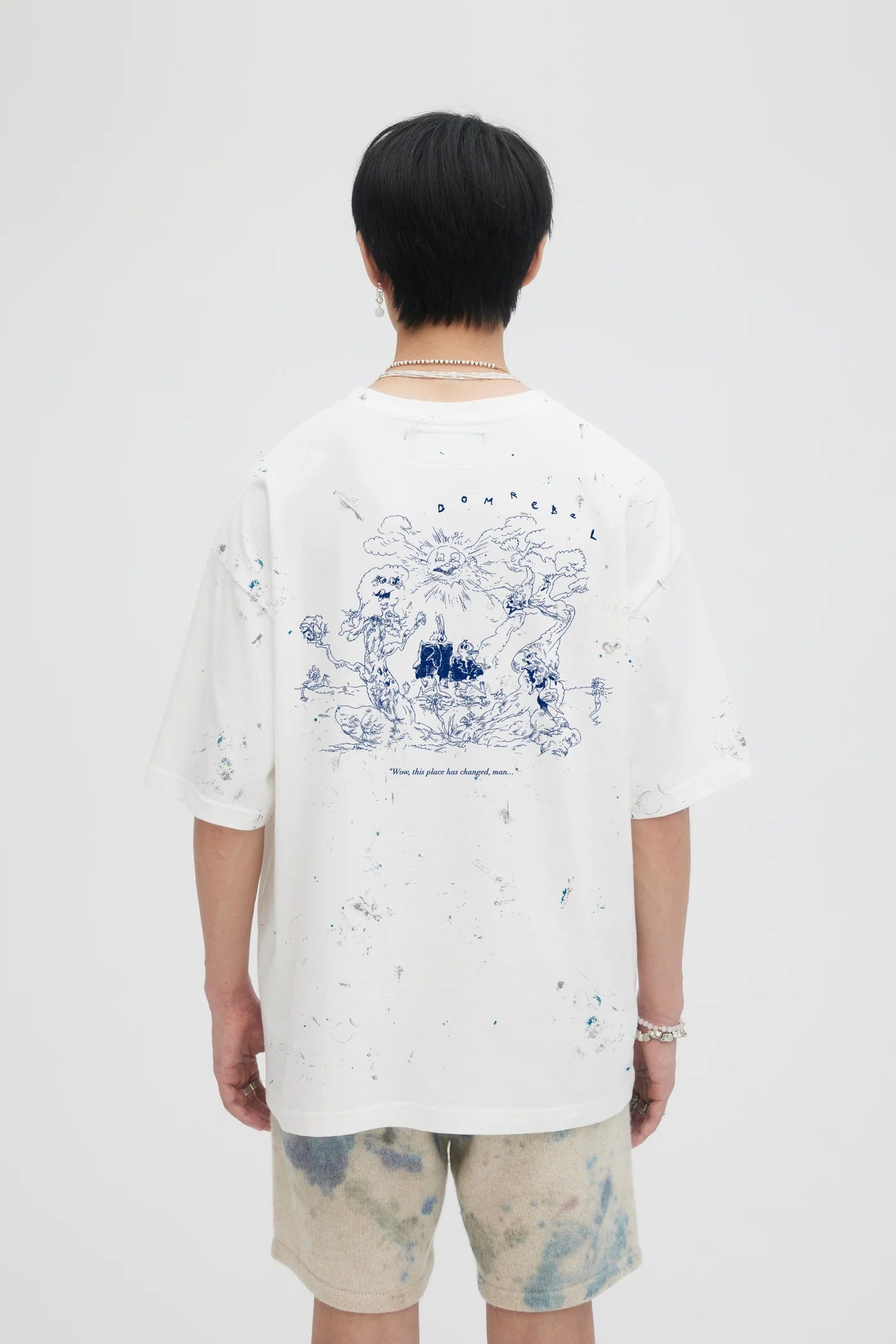 Scuff Door T-Shirt Ivory