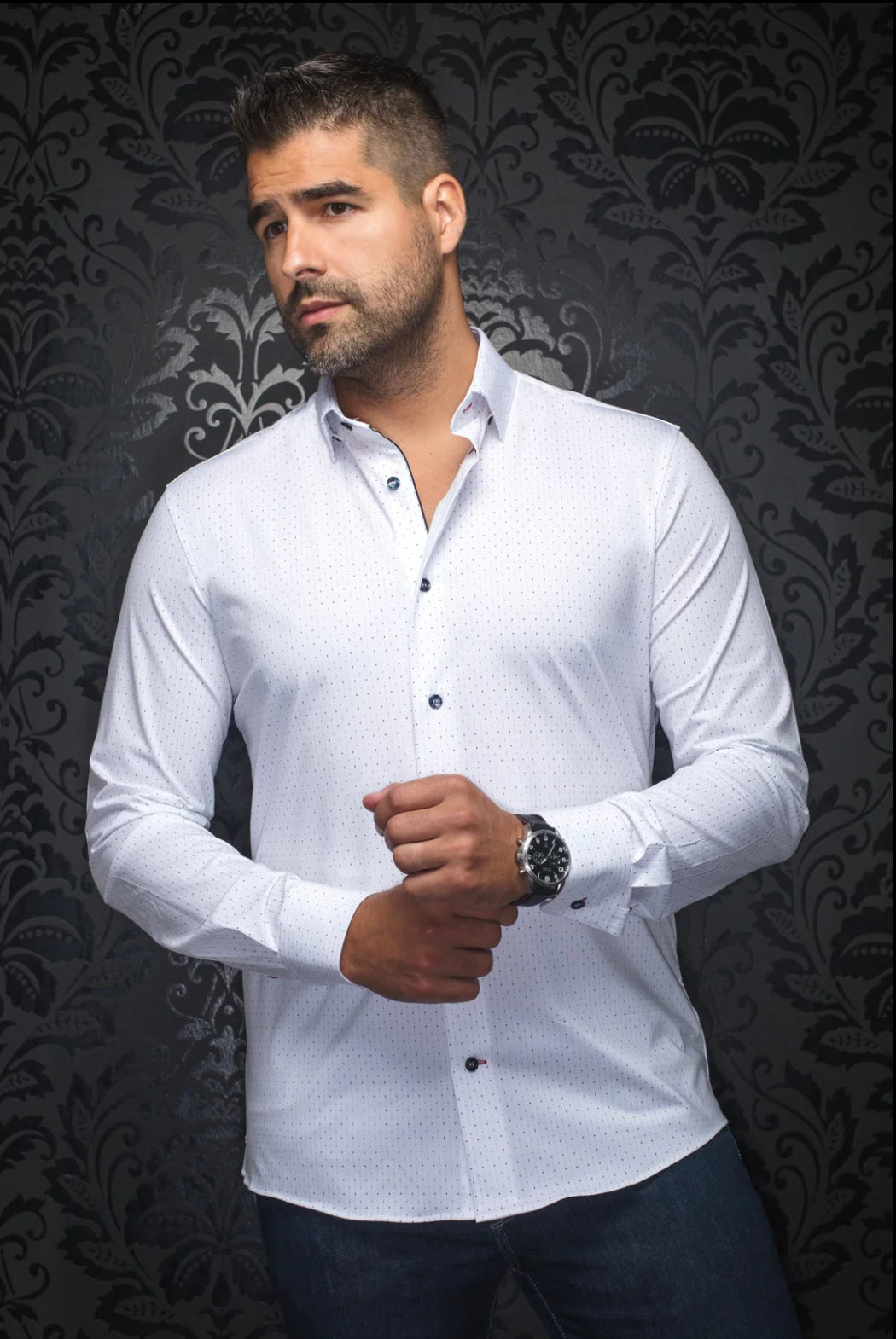 SHIRT | ALEXANDER-NDL, WHITE BLUE