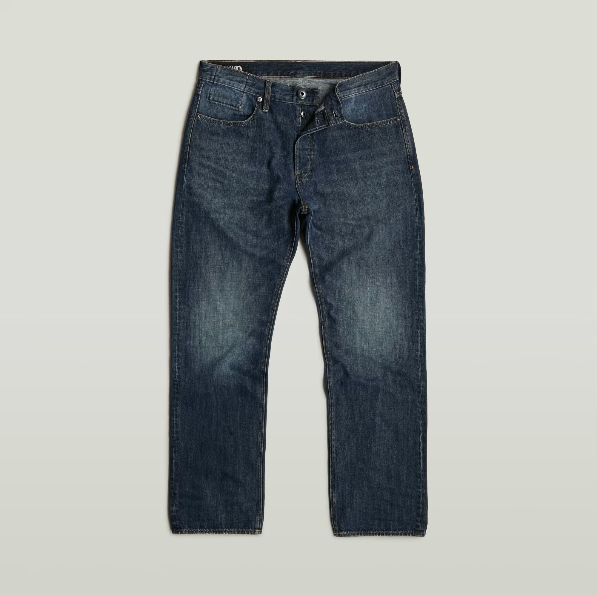 DAKOTA REGULAR STRAIGHT JEANS - Worn in Broken Cloud