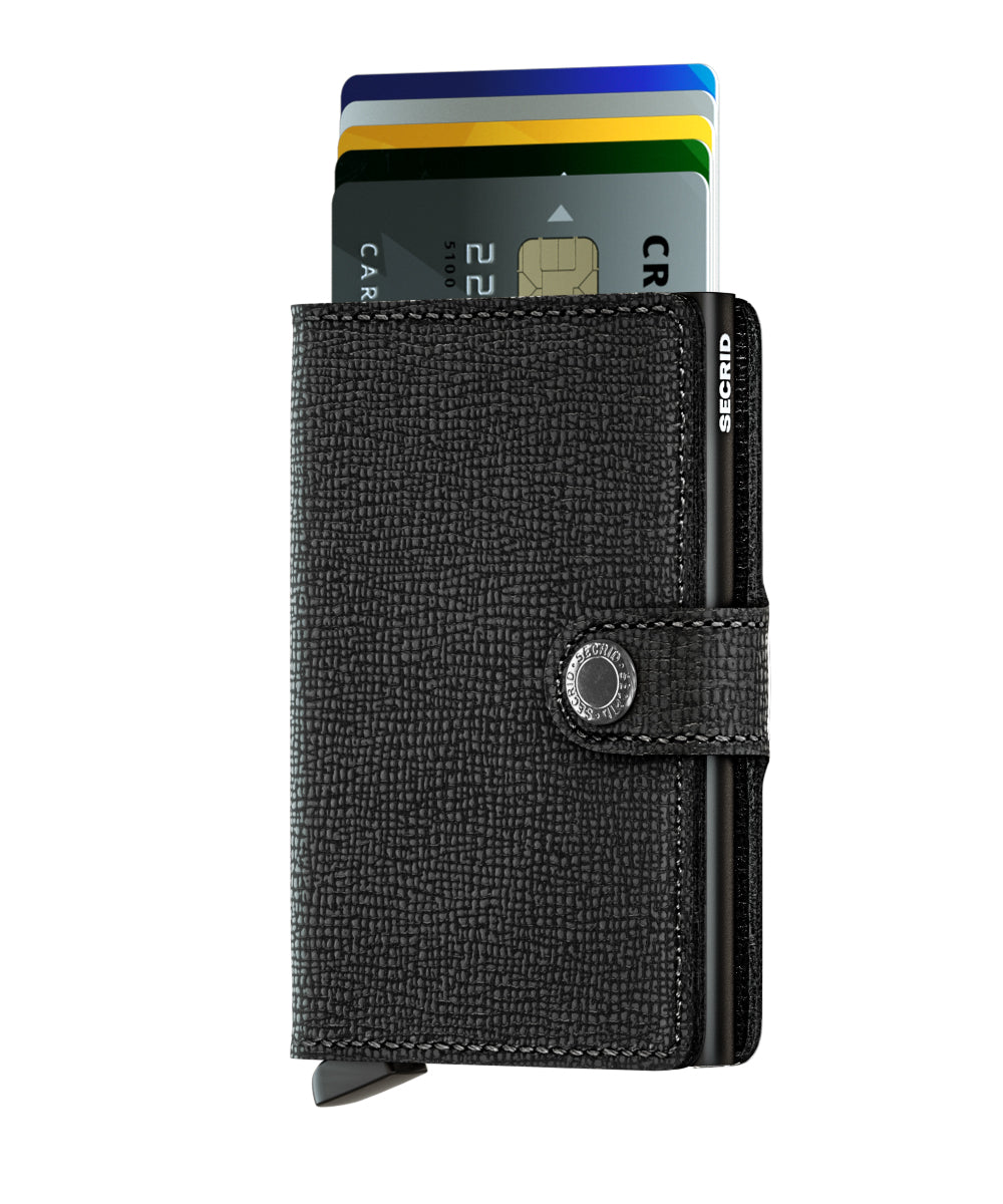 Miniwallet Crisple/Black RFID Secure