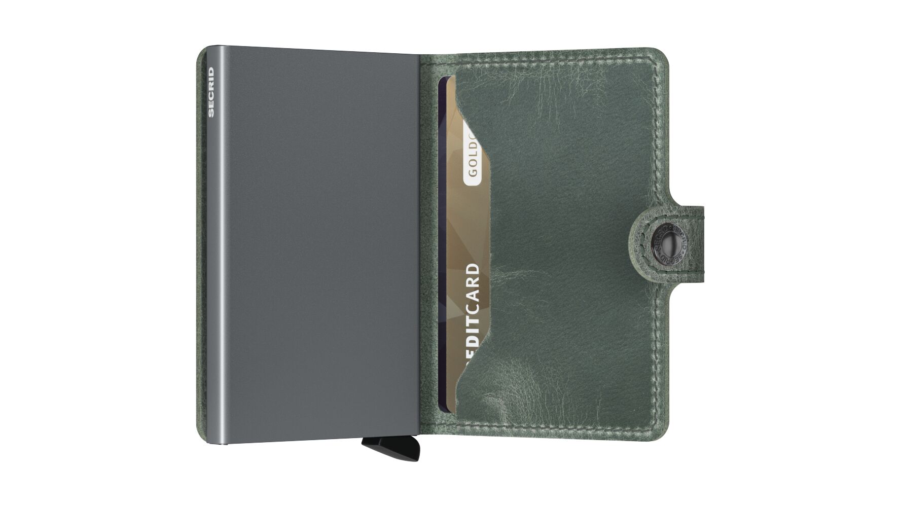 Miniwallet Vintage Sage RFID Secure