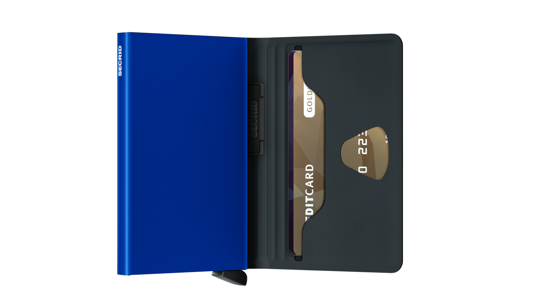 Bandwallet Black/Cobalt RFID Secure