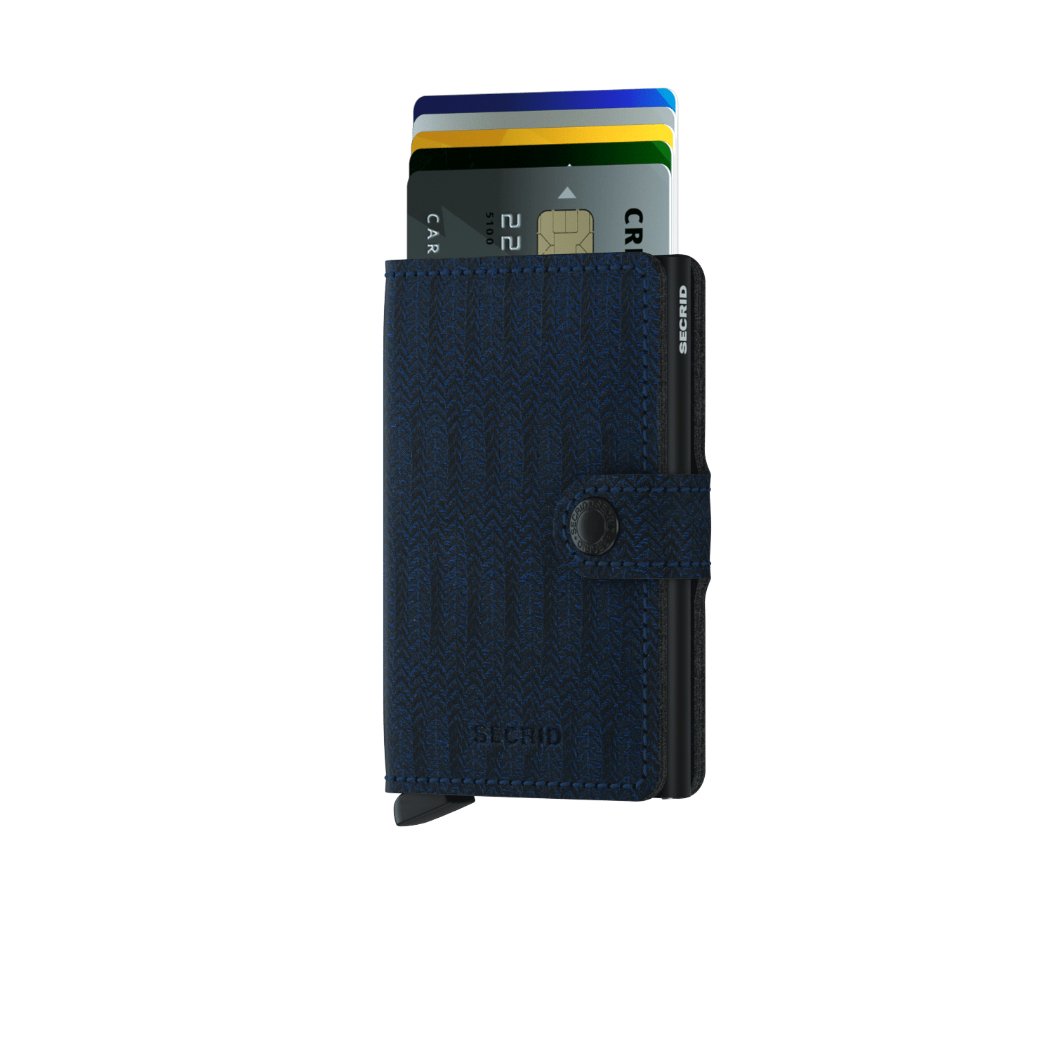 Miniwallet Dash Navy RFID Secure