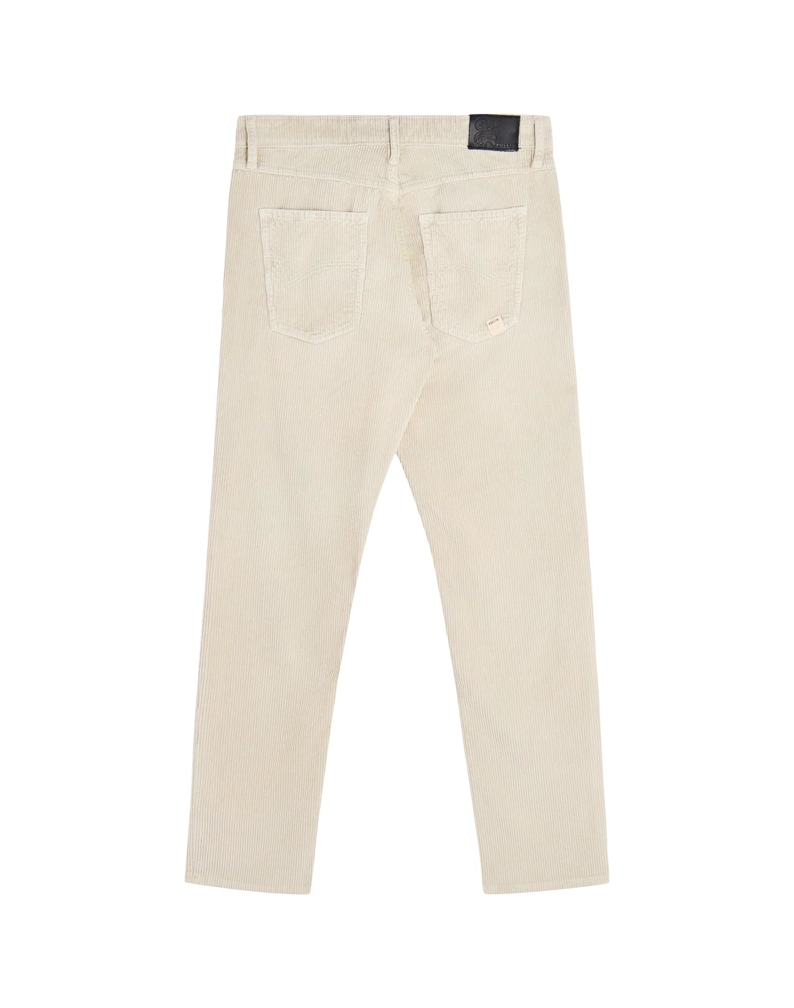 Regular Velvet Trousers - Bone white - Corduroy