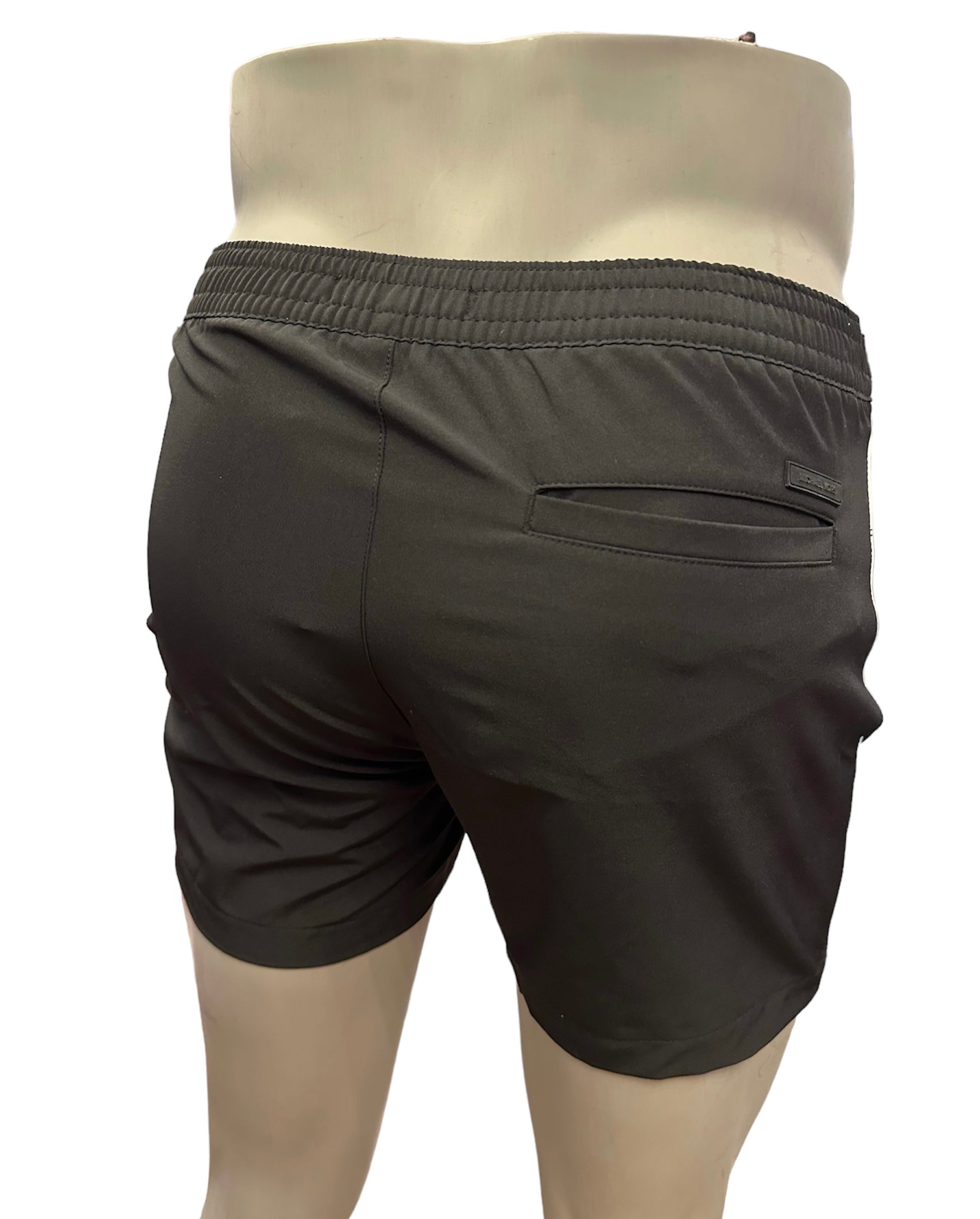 Michael Kors Swim Trunks Black stretch