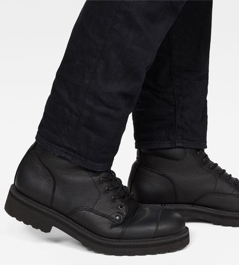 D-Staq 5-Pocket Tapered Denim Dark Aged Jeans