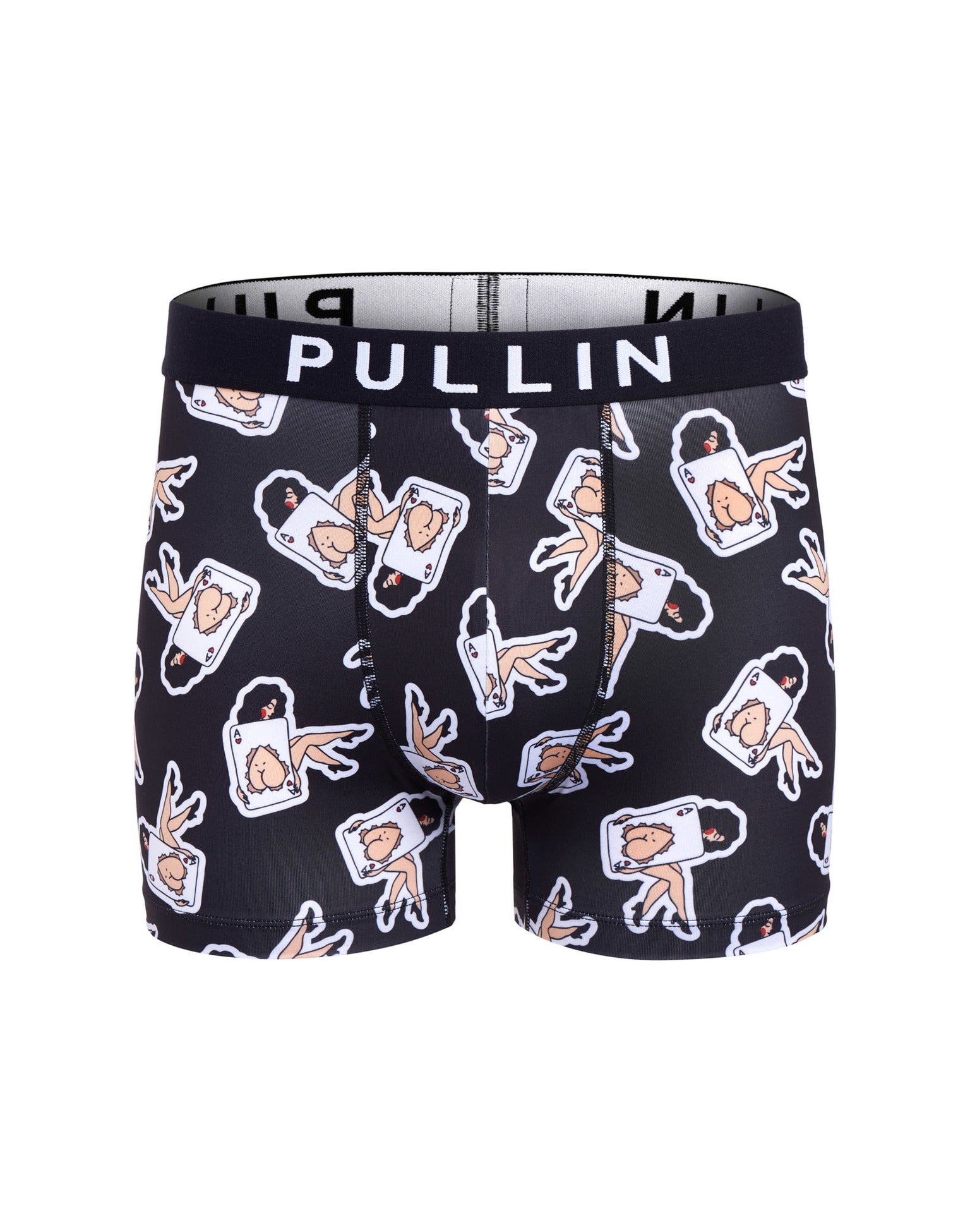 Fashion 2 longer cut Ass De Coeur Print Underwear