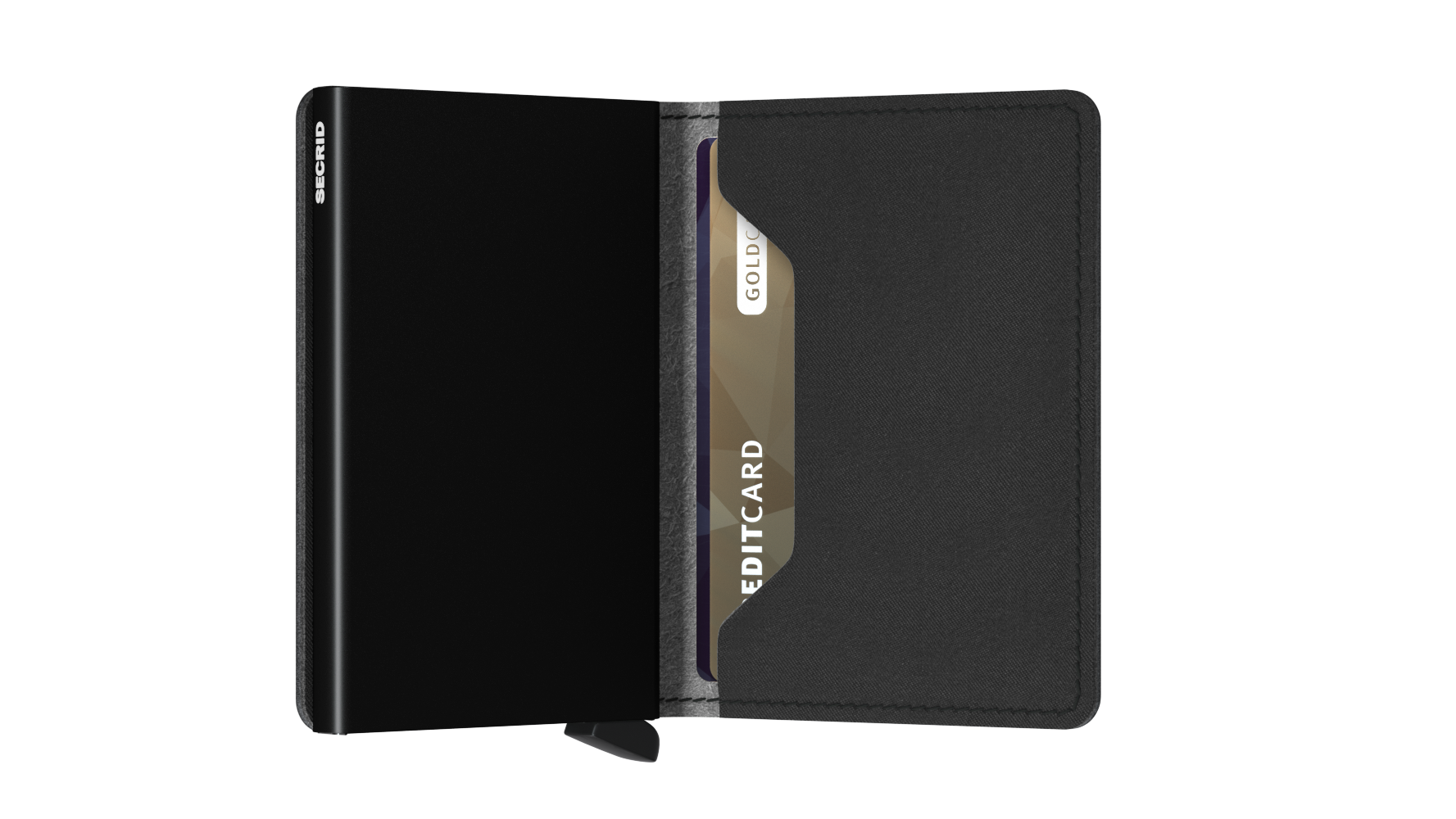 Slimwallet Vegan Yard Black-RFID Secure