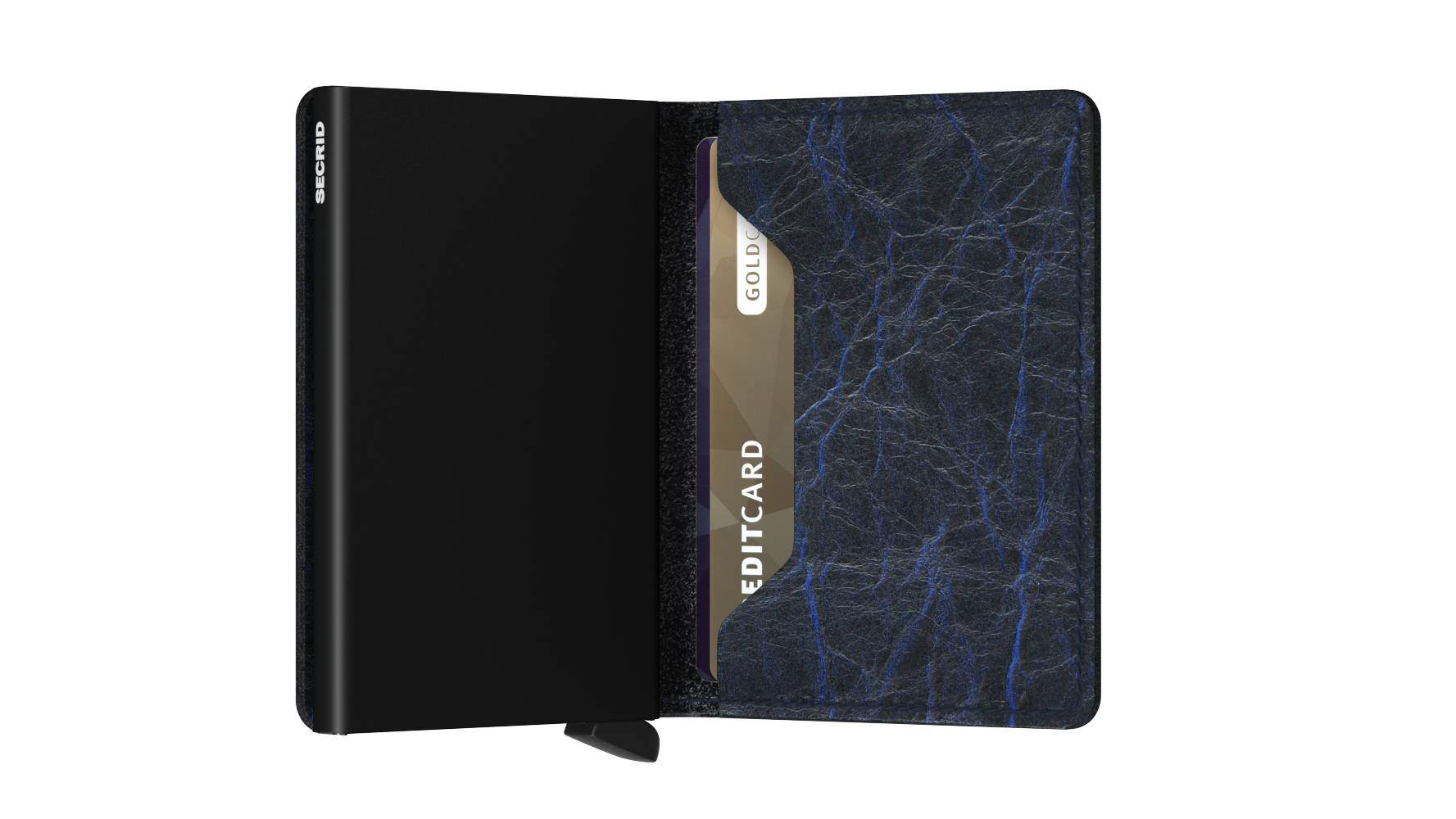 Slimwallet Crunch Blue RFID Secure