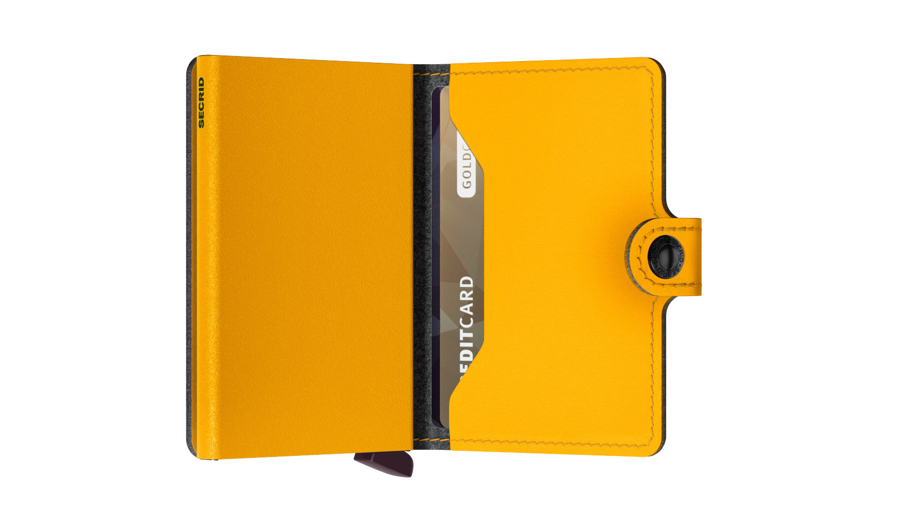 Miniwallet Vegan Yard Ochre/Ochre RFID Secure