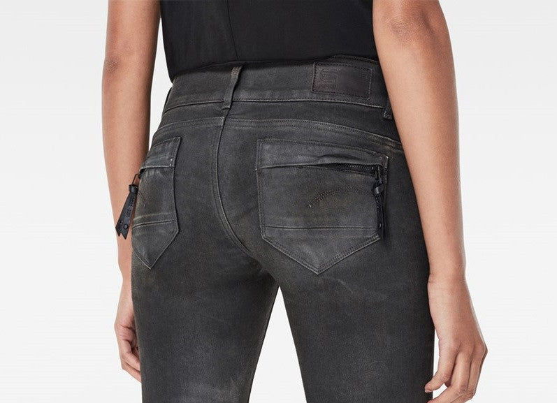 G-STAR Midge Cody Mid Waist Skinny - Cobler Smash women's