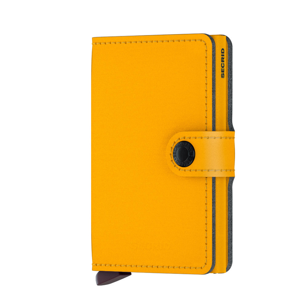 Miniwallet Vegan Yard Ochre/Ochre RFID Secure