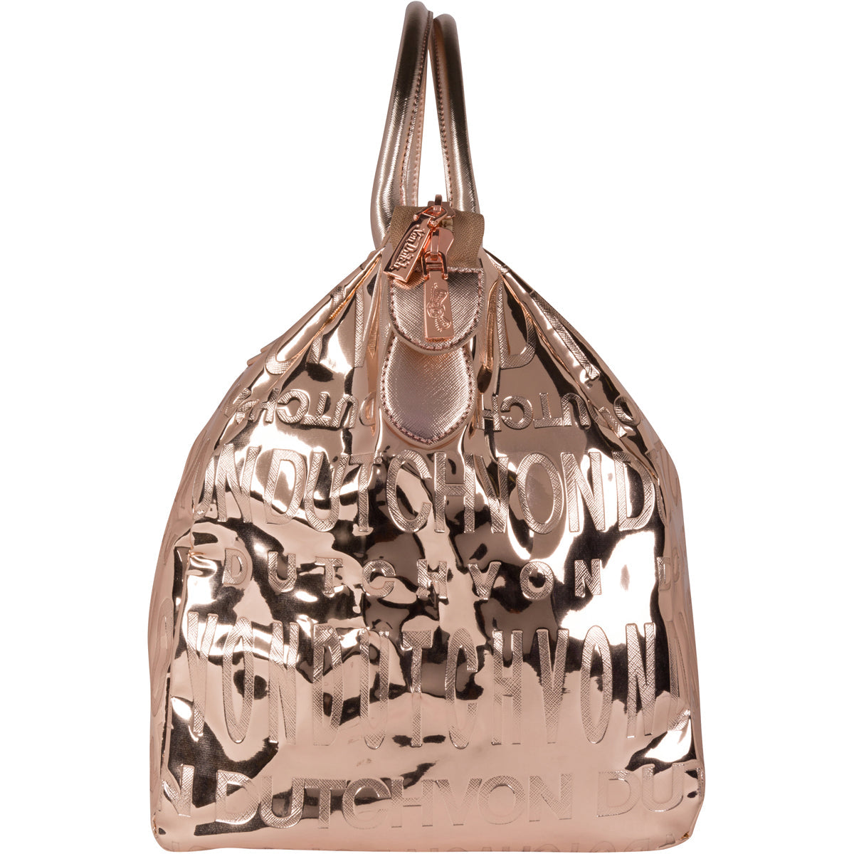Rose Gold Overnight Gym Bag