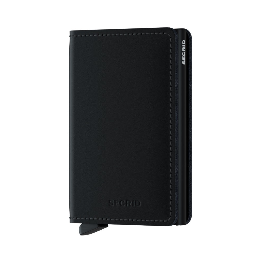 Slimwallet Matte Black RFID Secure