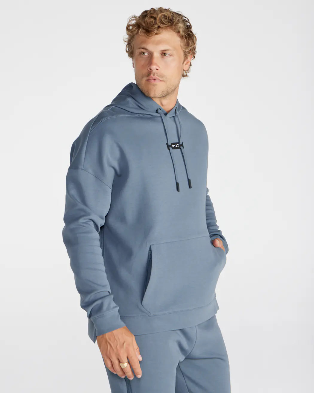 Roamknit Adapt Hoodie - Dusty Blue