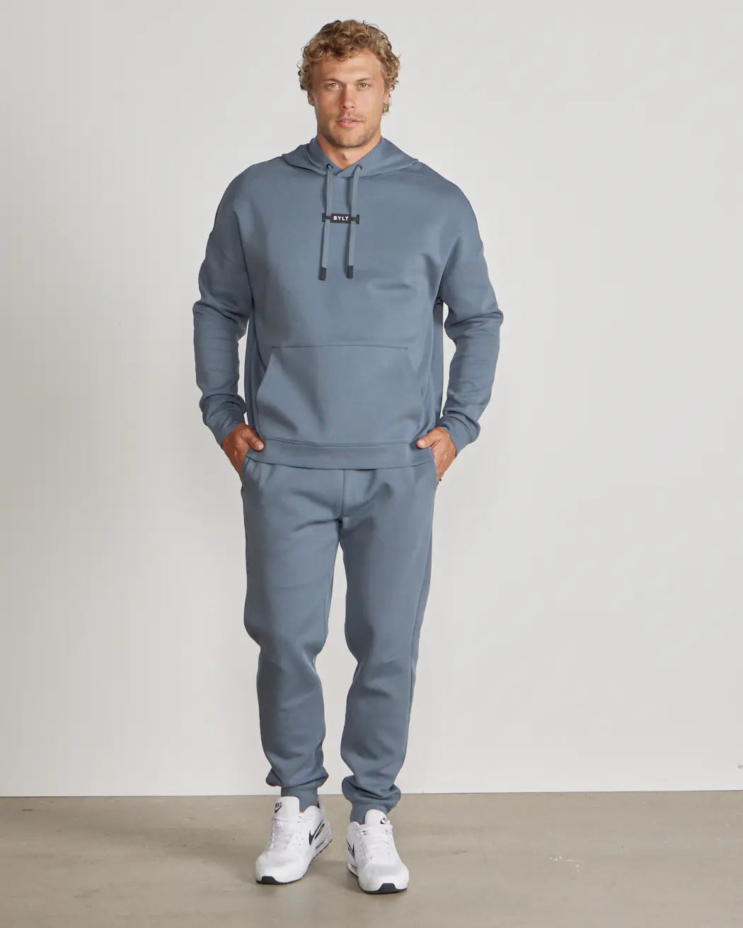 Roamknit Adapt Hoodie - Dusty Blue