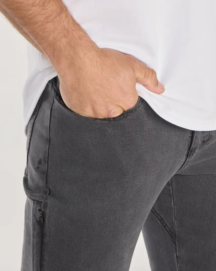 CoolFlex Denim Pant - Washed Charcoal