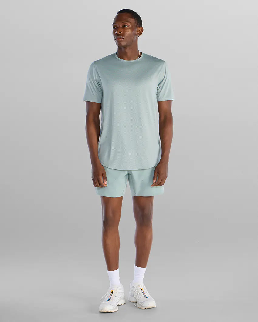 Performance+ 2.0 Drop-Cut Short Sleeve - Fog Blue