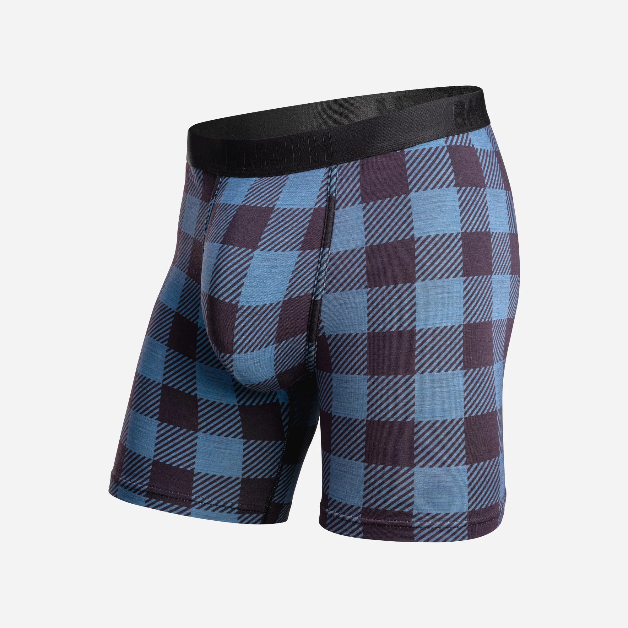 Classic Icon Boxer Brief  - Buffalo Check Fog