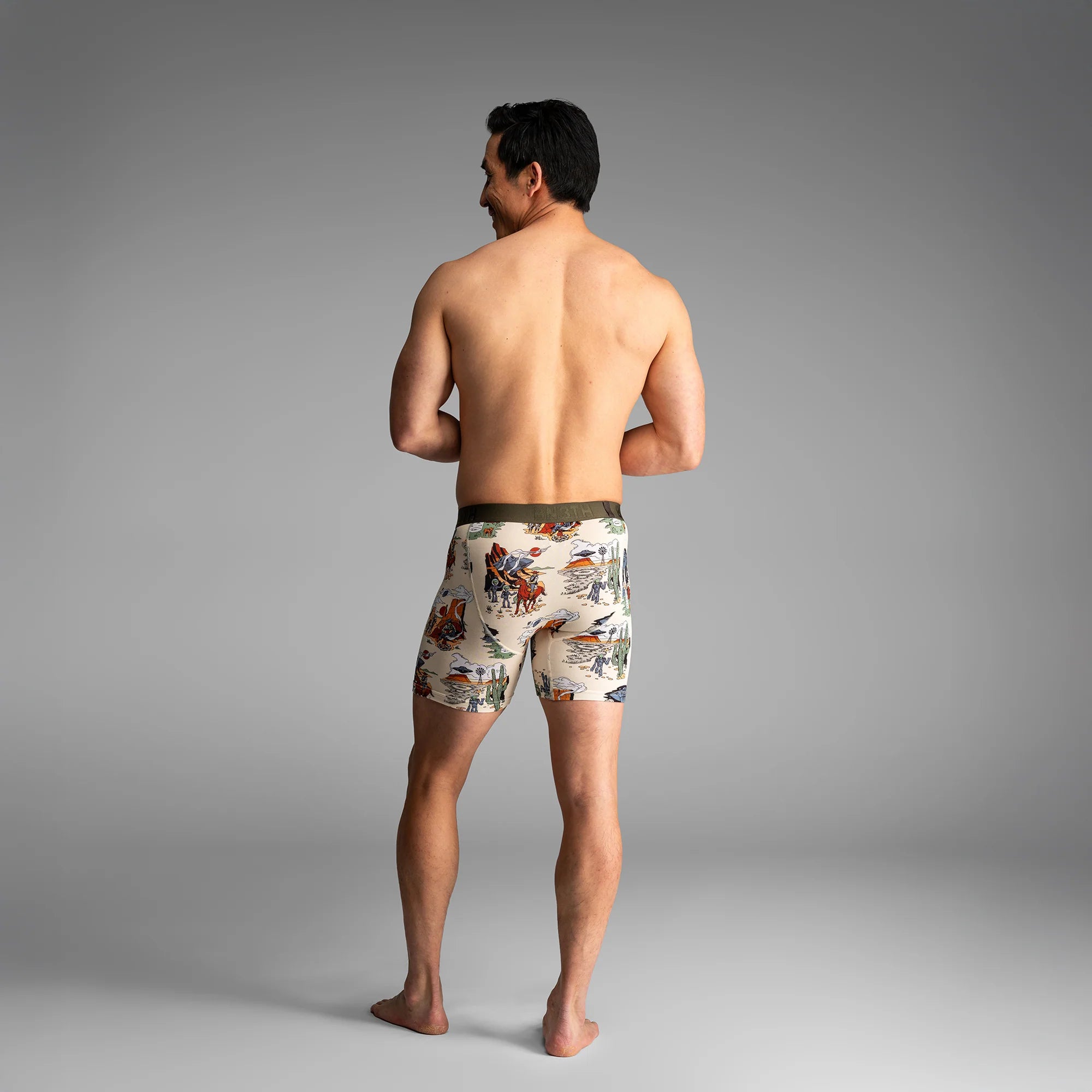 Classic Icon Boxer Brief  Space Cowboy - Sand