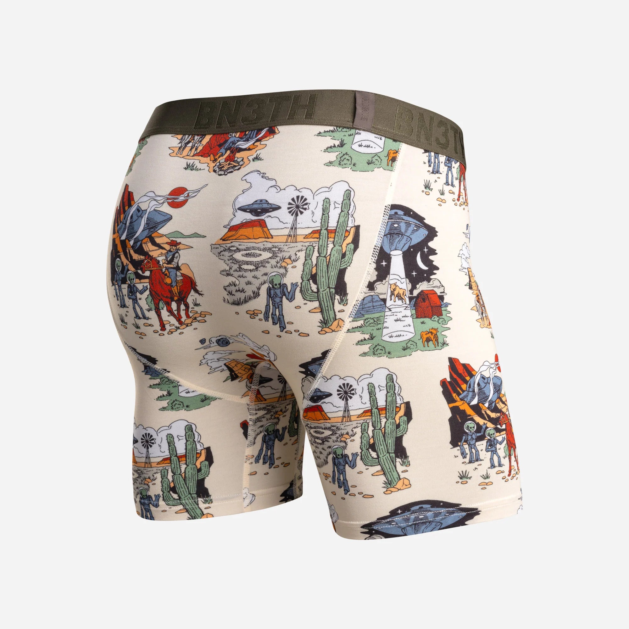 Classic Icon Boxer Brief  Space Cowboy - Sand