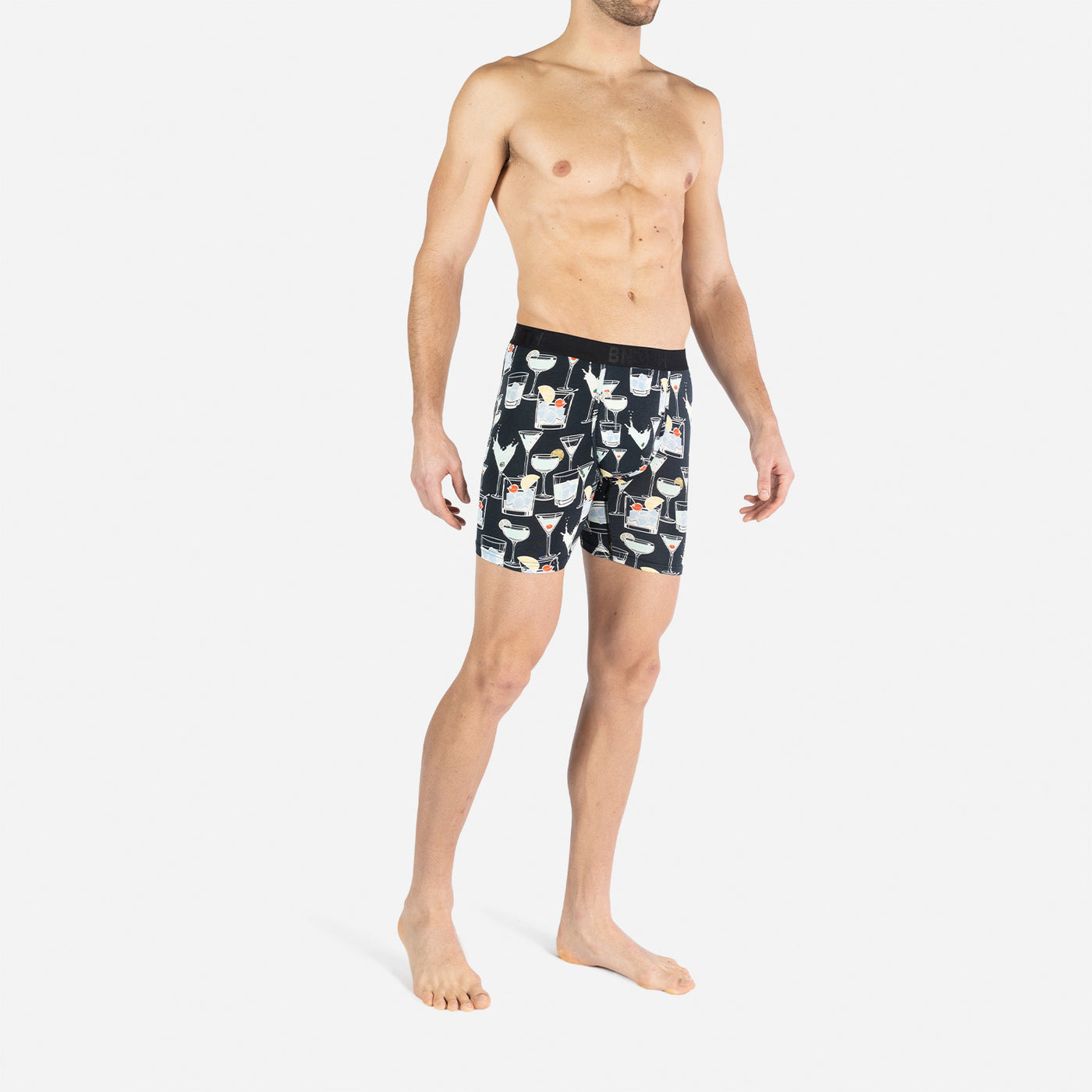 Classic Icon Boxer Brief Cocktails Black