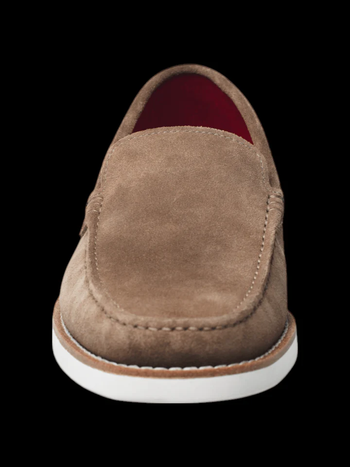 SUEDE LOAFER SHOES | DANDRIDGE, TAN