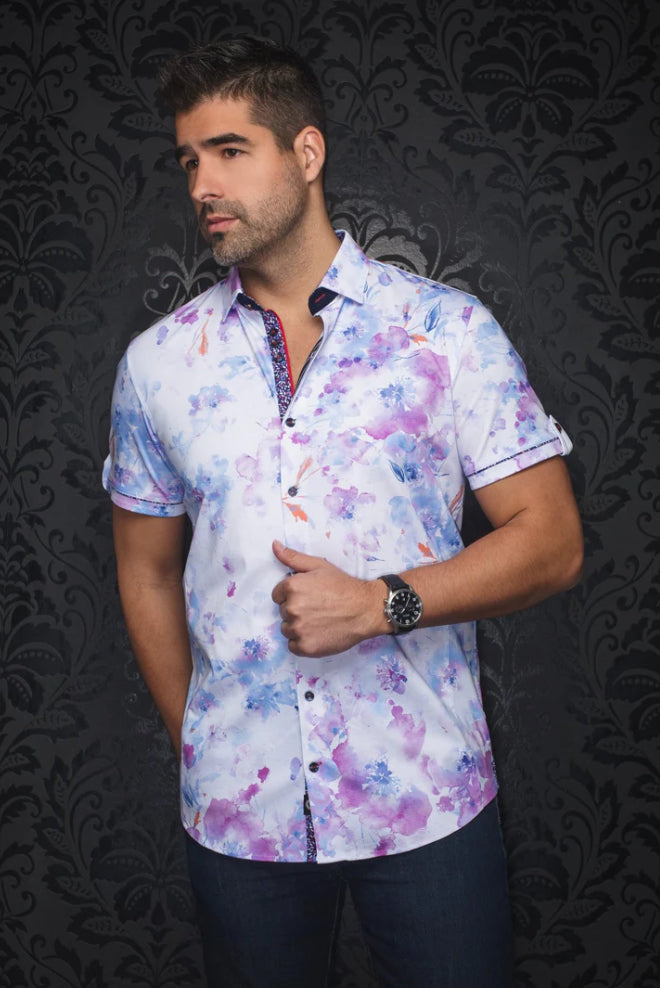 STRETCH SHORT SLEEVES | PEMBA, FUCHSIA