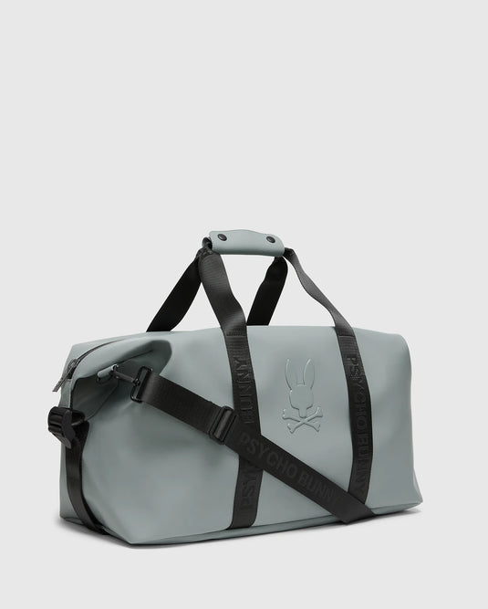 Mens Rubberized Duffle Bag  color : Lead