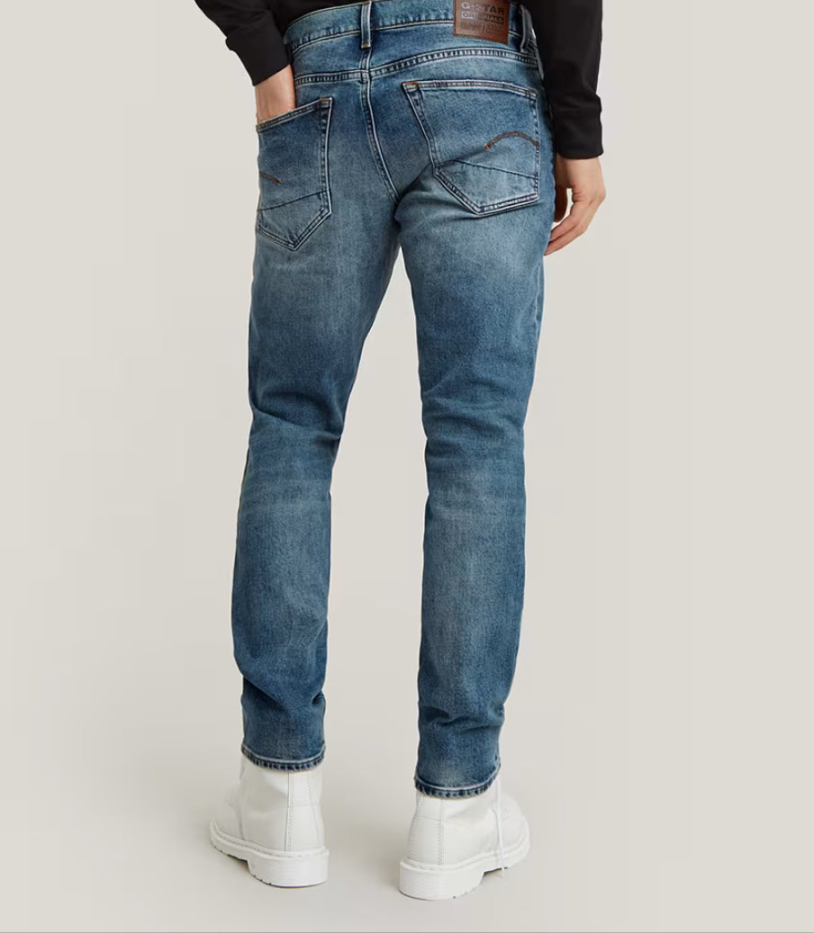 3301 Regular Tapered Jeans - Vintage Azure